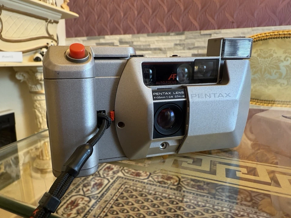 Pentax PC35AF Kompaktkamera mit Winder + neu Batterie - Bild 2 von 4