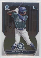 2023 Bowman Chrome Prospects Martin Gonzalez #BCP-28 0m5g