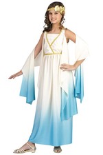 Brand New Greek Goddess Princess Dress Girls Child Costume