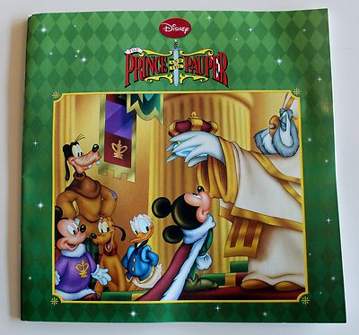 Disney Prince and The Pauper Story Book 9781453053362|