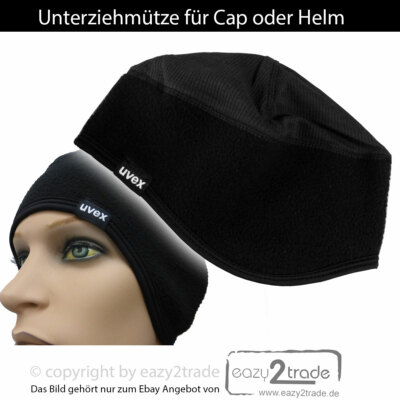 Unterhelmmütze Unterziehmütze Helmmütze Winter Ohrenschutz Rad- Ski- Helm Mütze