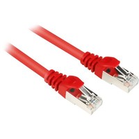 Sharkoon Patchkabel RJ45 Cat.6 Sftp, Kabel, Rot