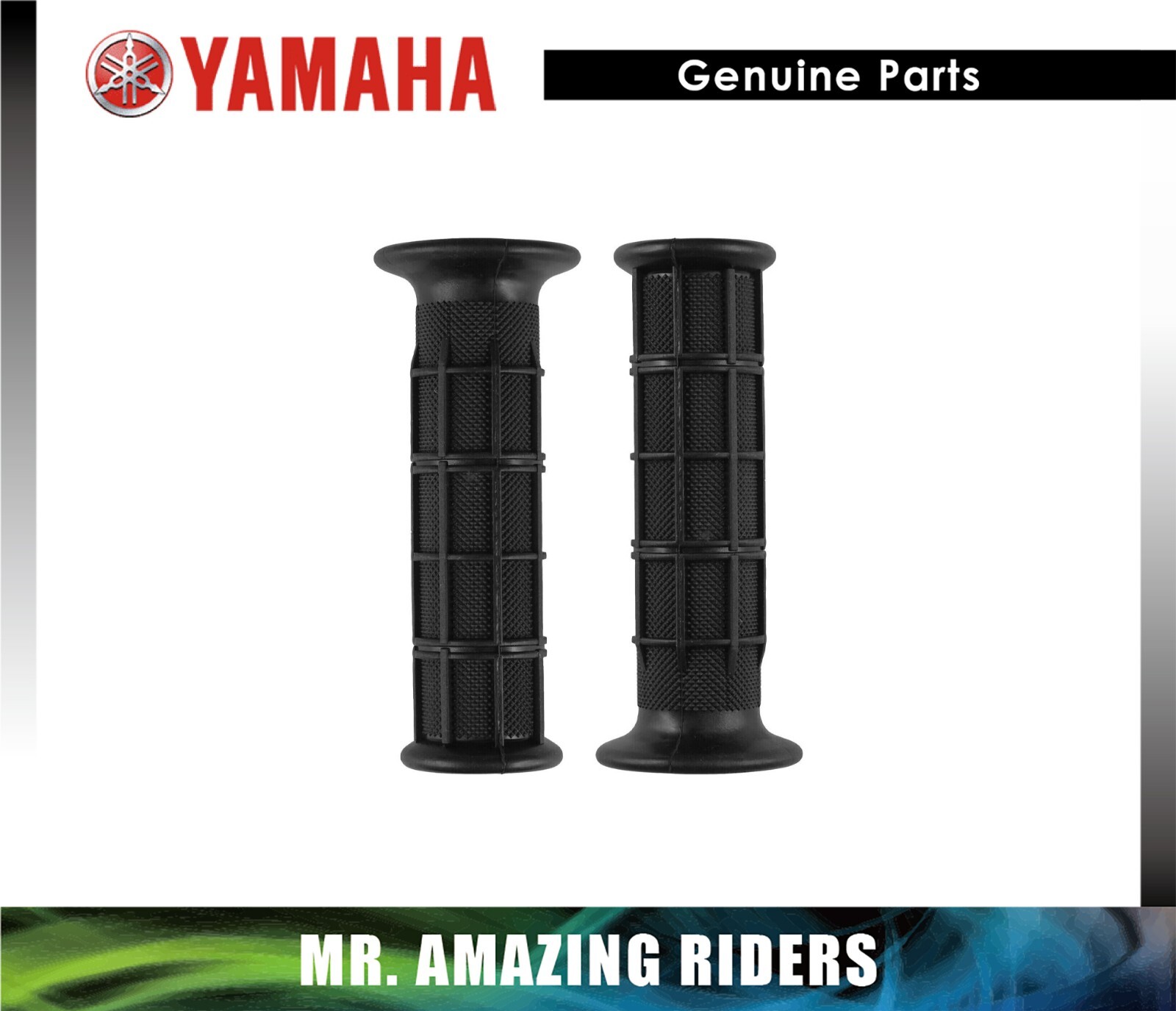 Raptor 700 Handguards OEM Yamaha Handlebar Grips &ndash; New Pair For Raptor, Grizzly, Banshee, YFZ 450, 660, 700, 350 ATVs Yamaha Blaster Grips
