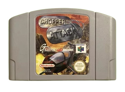Chopper Attack - Nintendo 64 N64 Action Videospiel OVP