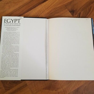 EGYPT UNCOVERED bY VIVIAN DAVIES & Renee Friedman (1998) HC