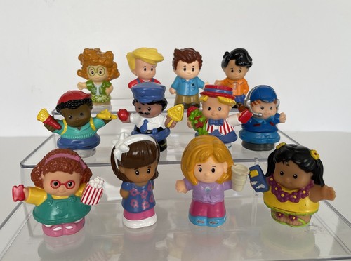 Lot of 12 Fisher Price Little People Figures Replacement Figures Toys - Picture 24 of 24