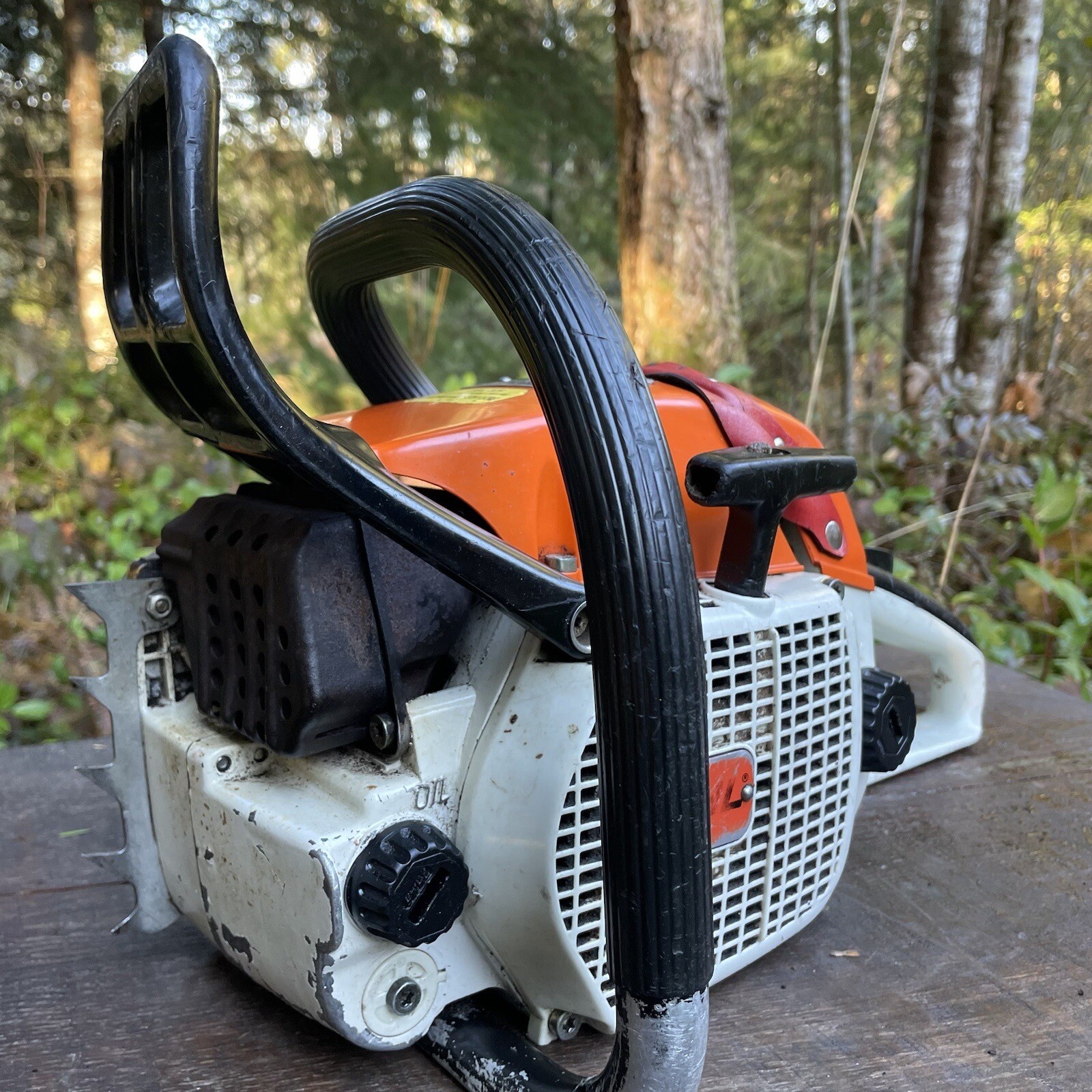 Stihl 028 AV Super Vintage Chainsaw Wood Boss eBay