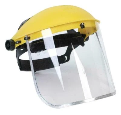 FACESHIELD CLEAR VISOR FACE SHIELD EYE PROTECTION MASK GUARD WELDER SAFETY WORK