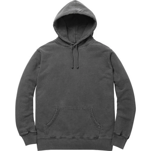 Sweat à capuche vintage Supreme OverDyed broderie écriture RARE 2014 PCL FLORAL cachemire