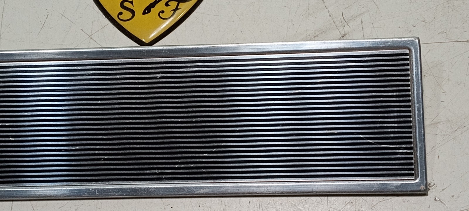 Ferrari 250 Radio Block Off Face Plate_275_330_GENUINE