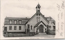 Episcopal Church Willimantic Connecticut Postcard