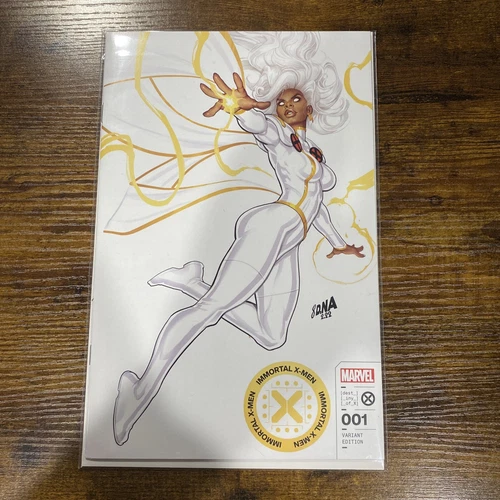 IMMORTAL X-MEN #1 * NM+ * STORM NAKAYAMA WHITE TRADE WHATNOT CONVENTION VARIANT