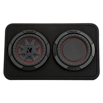 KICKER CompRT 8インチウーファー Amazon.com: KICKER 8 Inch Dual 600 Watt CompRT 2 Ohm Shallow Slim