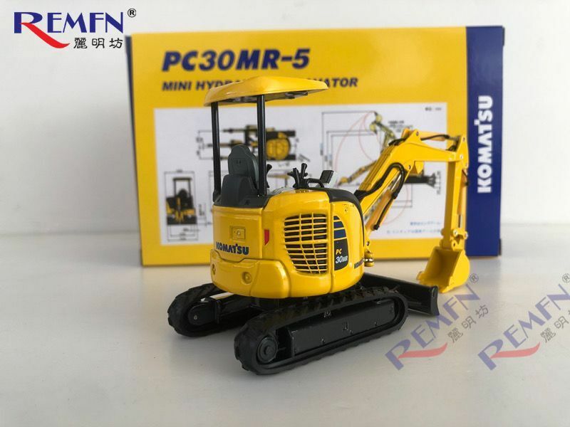 Komatsu PC30MR-5 Mini Hydraulic Excavator 1/32 Scale DieCast