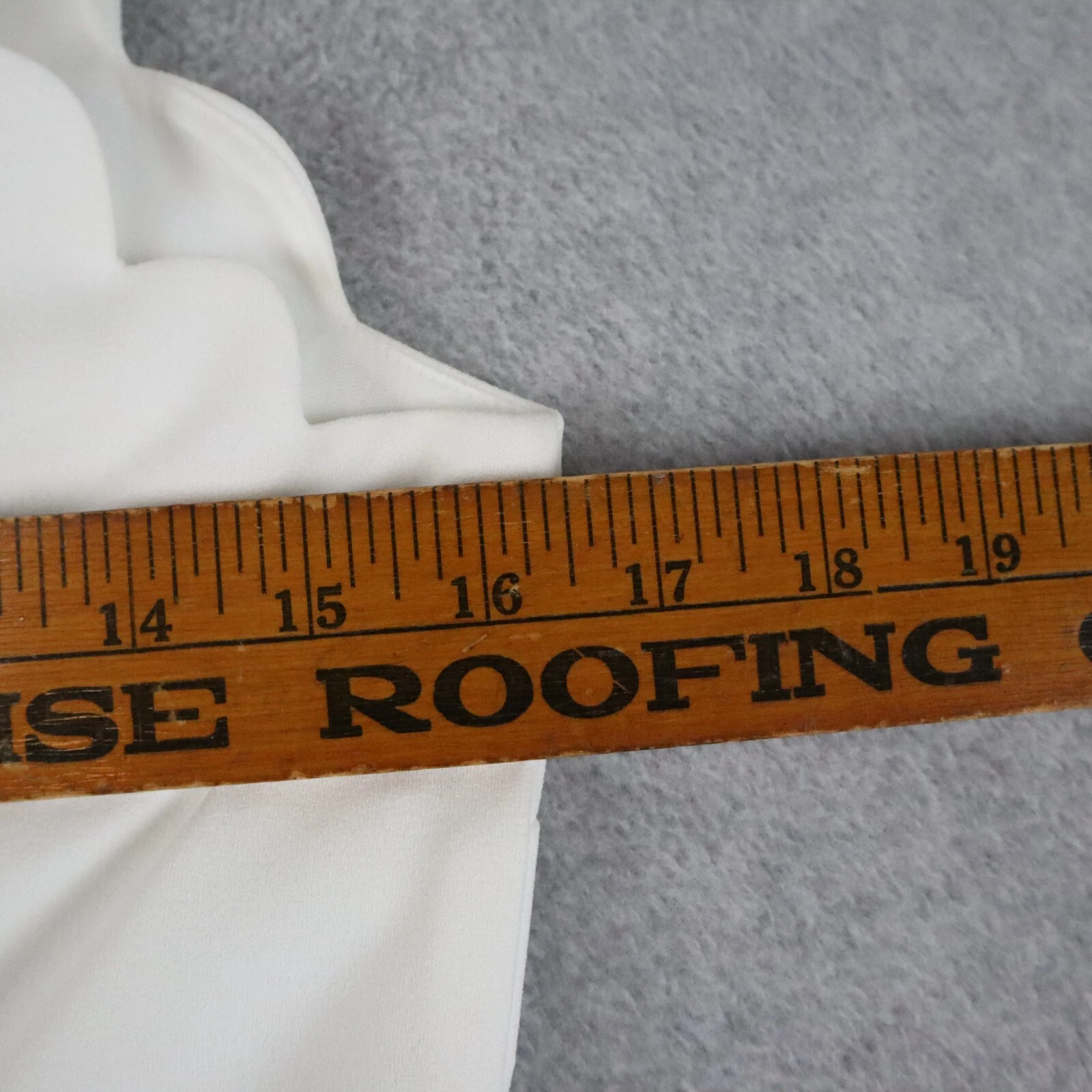 OFF WHITE I.N. Abito San Francisco donna medio formale festa bianco sporco senza maniche nuovo con etichetta