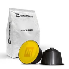 16 Cialde Capsule Macaron Compatibili Nescafé Dolce Gusto Neroristretto