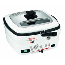 Tefal FR4950 Versalio Deluxe 9-in-1 Fritteuse Multi-Cooker 1600W weiß/schwarz