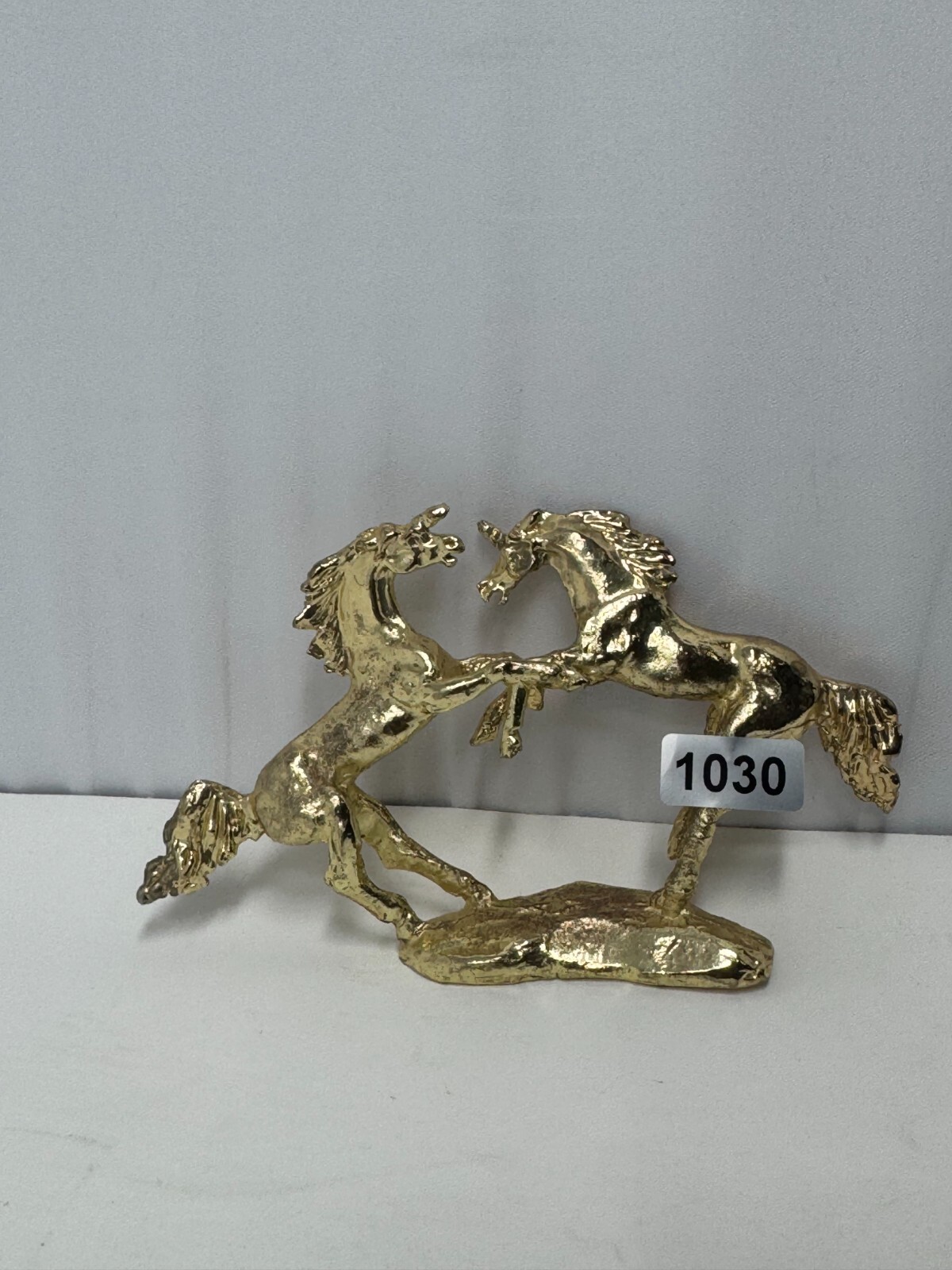 Perfect Gift | Gold Horse Figurine | Elegant Home Decor | Ships Fast