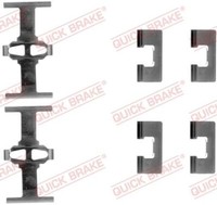 Quick Brake 109-1092 ZubehöRsatz, Scheibenbremsbelag FüR Honda Mg Rover