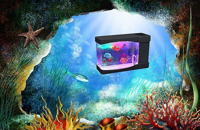 artificial mini aquarium fish tank