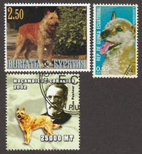 BELGIAN SHEPHERD LAEKENOIS *Int'l Dog Postage Stamps* Unique Gift*