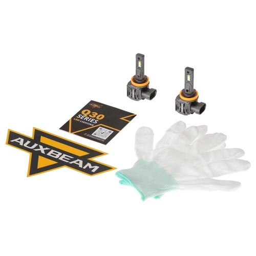 AUXBEAM CANBUS H11 H8 H9 LED Headlight Bulb Kit High/Low Beam 110W 6500K 24000LM - Picture 12 of 12