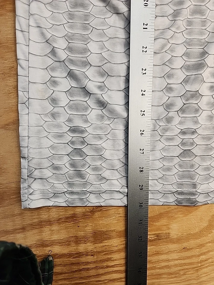 Camisa de pesca ligera manga larga UPF50 Hook & Tackle deletreada logotipo para hombre XL Foto 4 de 4