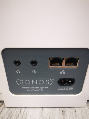 Sistema de música inalámbrico Sonos - blanco - solo unidad (reproductor de zona S5) *Ver... - Imagen 9 de 11