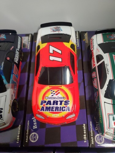 1997 Action BWB Darryl Waltrip #17 Parts America 25th Anniv 7 Car Set 1:24 - Picture 4 of 16
