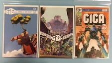 3x GIGA # 1 Comic ~ Palmdale Le Rosh Bidikar ~ Mech ~ VAULT ~ VARIANT A B C