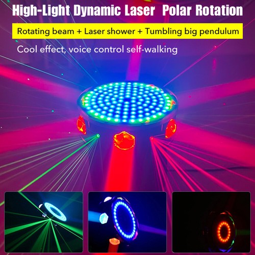 120W Pixel Beam Laser Wash Strobe DMX RGBW LED Moving Head Light for Stage Bar - Bild 11 von 15