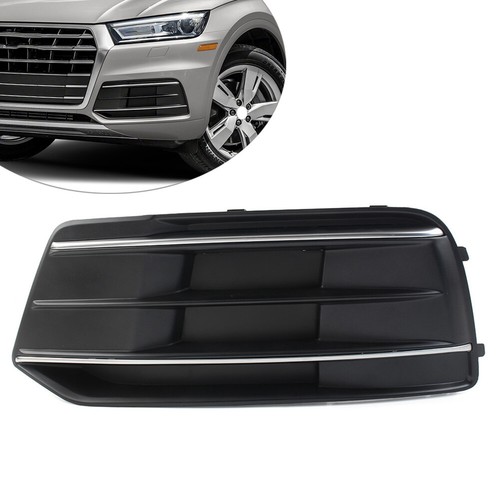 Front Bumper Fog Light Grille Grill Cover For Audi Q5 2018-2022 2019 2020 2021 - Picture 7 of 22