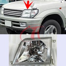 Left Side Front Headlight For Toyota Land Cruiser Prado Lc90 1997-1999