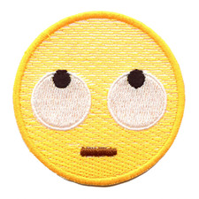 Eye Rouleau Emoji à Repasser Patch Brodé
