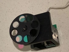 Motorized Optical Filter Wheel 8 position 0.5" filters Faulhaber Proximity 