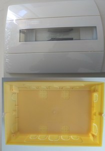 Gewiss Gw40229tb Centralino Bianco Latte Da Arredo 12 Moduli Per Quadro Elettrico Incasso