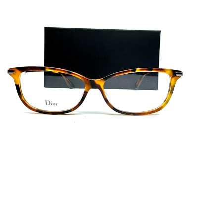 Christian Dior Eyeglasses Dioressence 8 55-13-145 Tortoise Full