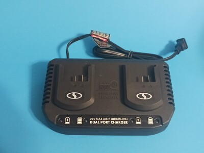 #ad Snow Joe Sun Joe 24VCHRG DPC 24V IONMAX Dual Port Quick Charge Dock $33.00