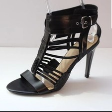 ZARA NE WOMAN STRAPPY SANDALS WITH ANKLE BUCKLE BLACK 36-41 Ref. 3620/201