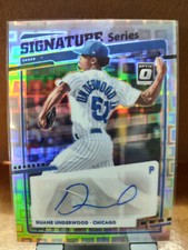 2020 Donruss Optic Signature Series Pandora #32 Duane Underwood /25
