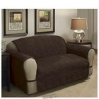 Ultimate Furniture Extra Long Sofa Protector Chocolate 164"x98.5"