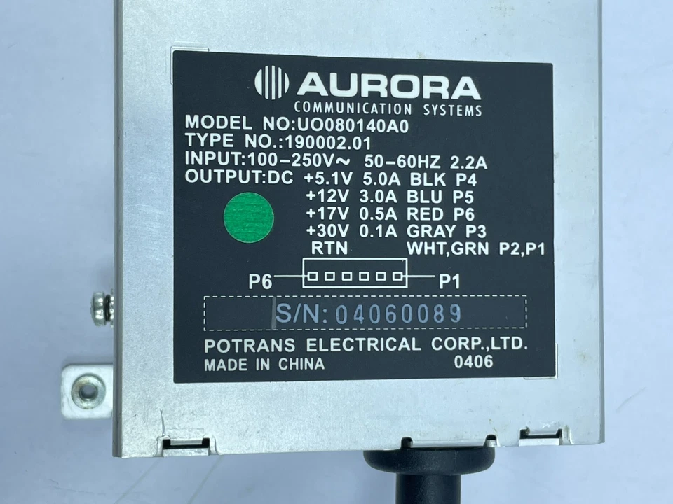 Aurora UO080140A0 190002.01 Power Supply Transformer - Image 2 of 4