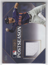 2024 Topps Postseason Performance Relics #PPRAB Alex Bregman Jersey /99 - NM-MT