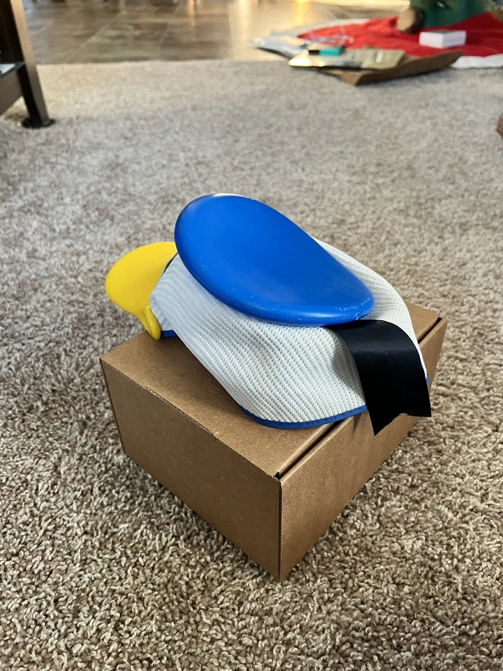 Sombrero de Colección Pato Donald Chirrido Malla 3D Niños Walt Disney World Park, Años 90 Foto 3 de 4