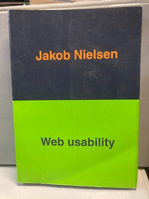 Jacob Nielsen WEB USABILITY ed. Apogeo 2000 Site Design Einzelband