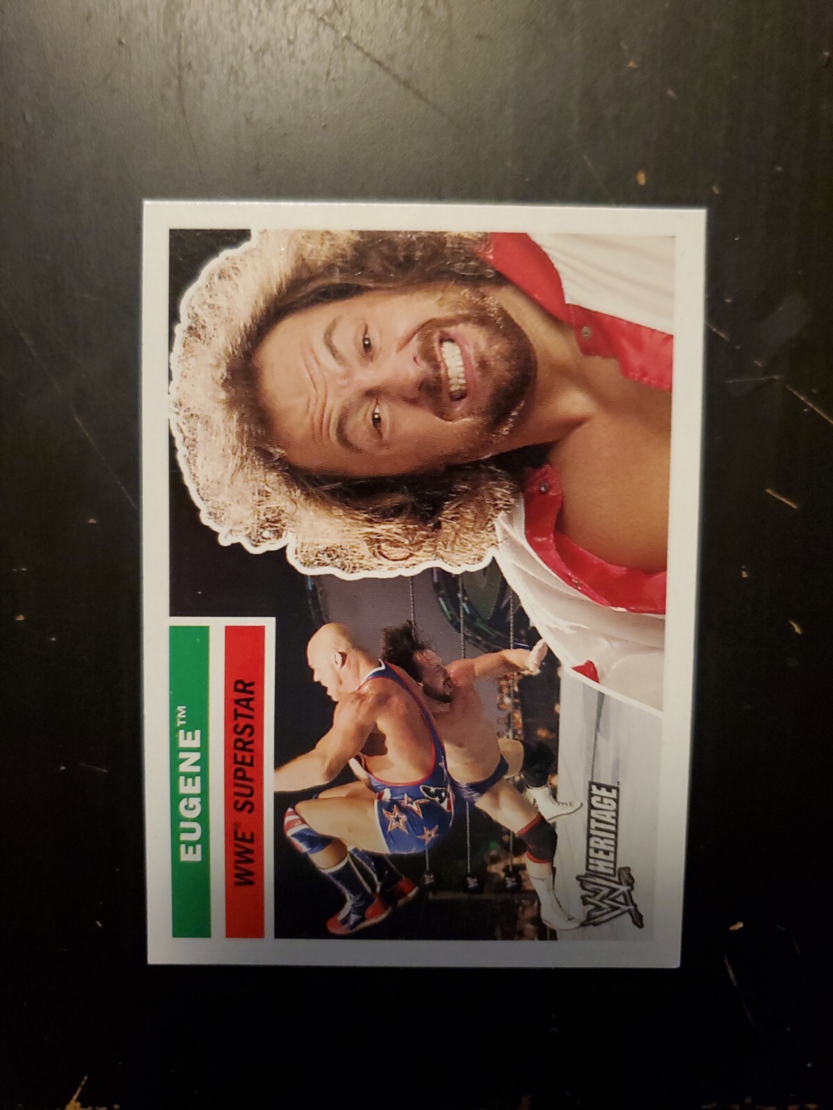 WWE 2005 Topps Heritage #18 Eugene 