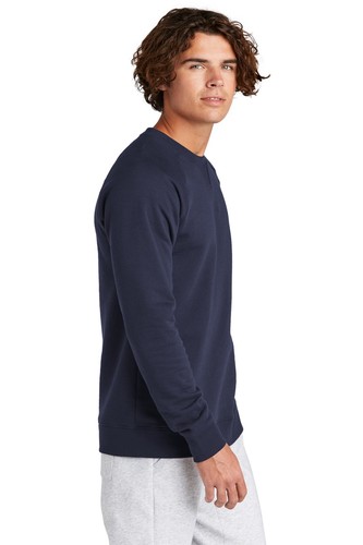 Sport-Tek STF203 Men's Cotton/Polyester Long Sleeve Drive Fleece Crewneck TShirt - Picture 31 of 35