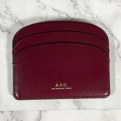 A.P.C. DEMI-LUNE CARDHOLDER PXAWV-F63270 | eBay A.P.C. DEMI-LUNE CARDHOLDER PXAWV-F63270 | eBay