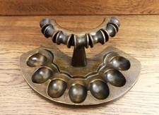 ELEGANTE VECCHIO PORTA PIPE SEMICIRCOLARE DA 7 POSTI LEGNO MASSELLO