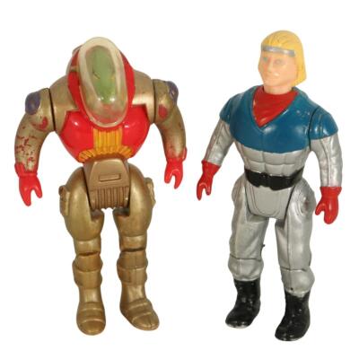 Tyco Dino-Riders - Krulos and Questar (2-Pack) - lose Figuren